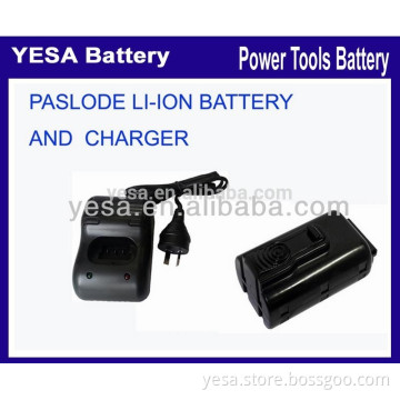 hot sale battery and charger for Paslode 902600,902654,B20543A 7.4V li-ion battery and charger